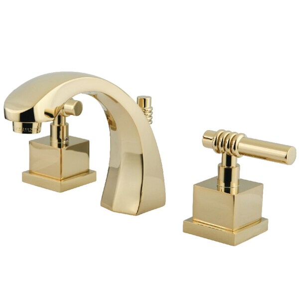 KS4982QL 8" Widespread Bathroom Faucet, Polished Brass